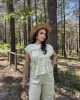 Keten Gwen Pantolon Takım