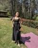 Kuşaklı Poplin Elbise