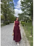 Sırt Detaylı Premium Elbise