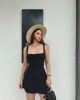 Askılı Ayrobin Elbise