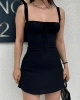 Askılı Ayrobin Elbise