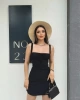 Askılı Ayrobin Elbise