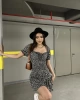 Çiçekli Helen Elbise 