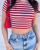 Çizgili Crop