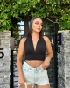 Dekolte Sırt Detay Crop