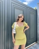 Eliza Sırt Dekolte Elbise