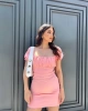 Eliza Sırt Dekolte Elbise