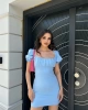 Eliza Sırt Dekolte Elbise