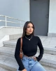 Fitilli Boğazlı Crop