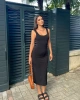 Freya Yırtmaçlı Elbise