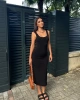 Freya Yırtmaçlı Elbise