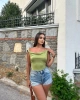 Kapşonlu Sırt Dekolte Bodysuit