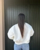 Kaşe Crop Astarlı Bomber Ceket
