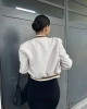 Crop Astarlı Bomber Ceket