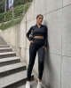Kaşkorse Pantolon Crop Takım