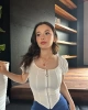 Kolu Büzgülü Fermuarlı Crop