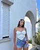 Korseli Gül Detaylı Crop