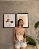 Korseli Gül Detaylı Crop