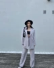 Oversize Blazer Takım