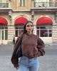 Oversize Kapuşonlu Sweat