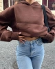 Oversize Kapuşonlu Sweat