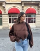 Oversize Kapuşonlu Sweat