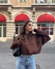 Oversize Kapuşonlu Sweat