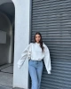 Oversize Kapuşonlu Sweat