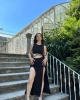 Sandy Çift Yırtmaçlı Crop Takım