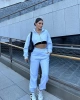 Şardonlu Crop Eşofman Takım