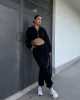 Şardonlu Crop Eşofman Takım