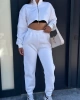 Şardonlu Crop Eşofman Takım