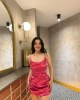 Saten Zincirli Elbise