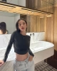 Sırt Dekolteli Elise Crop