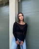 Tül Çapraz Kesim Crop