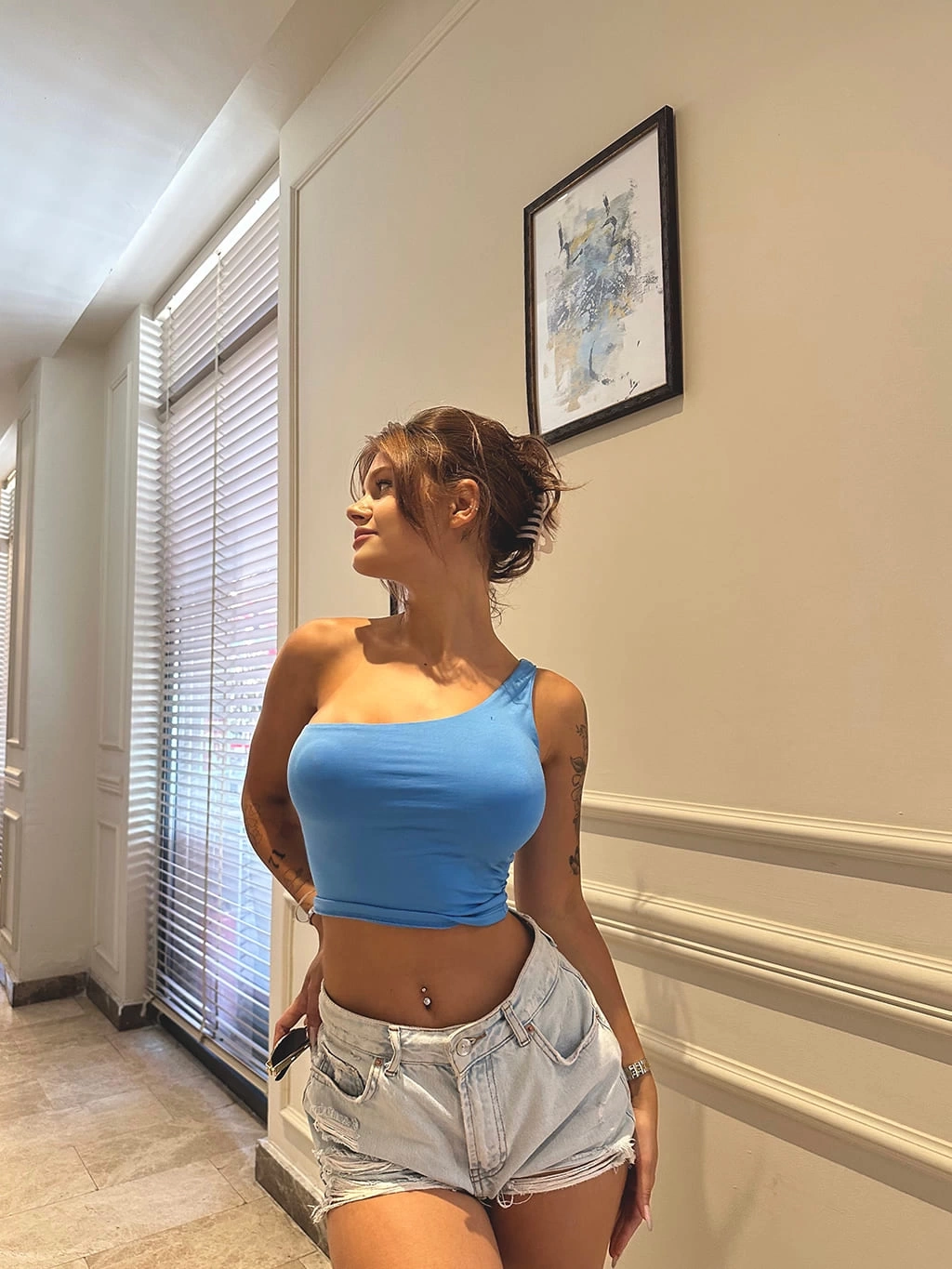 Omuz Dekolte Crop