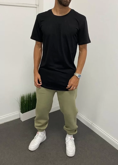 Siyah Oversize Basic Tshirt