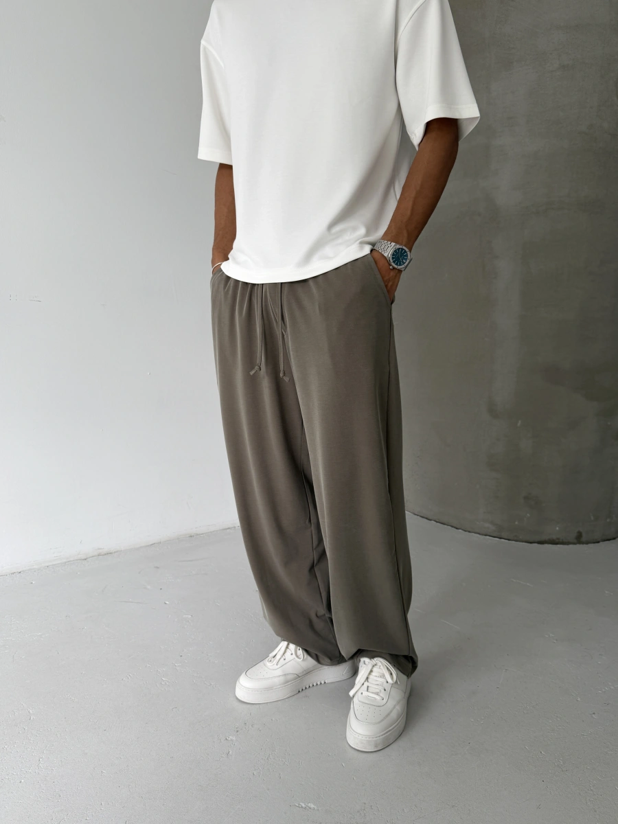 Haki Premium Modal Kumaş Baggy