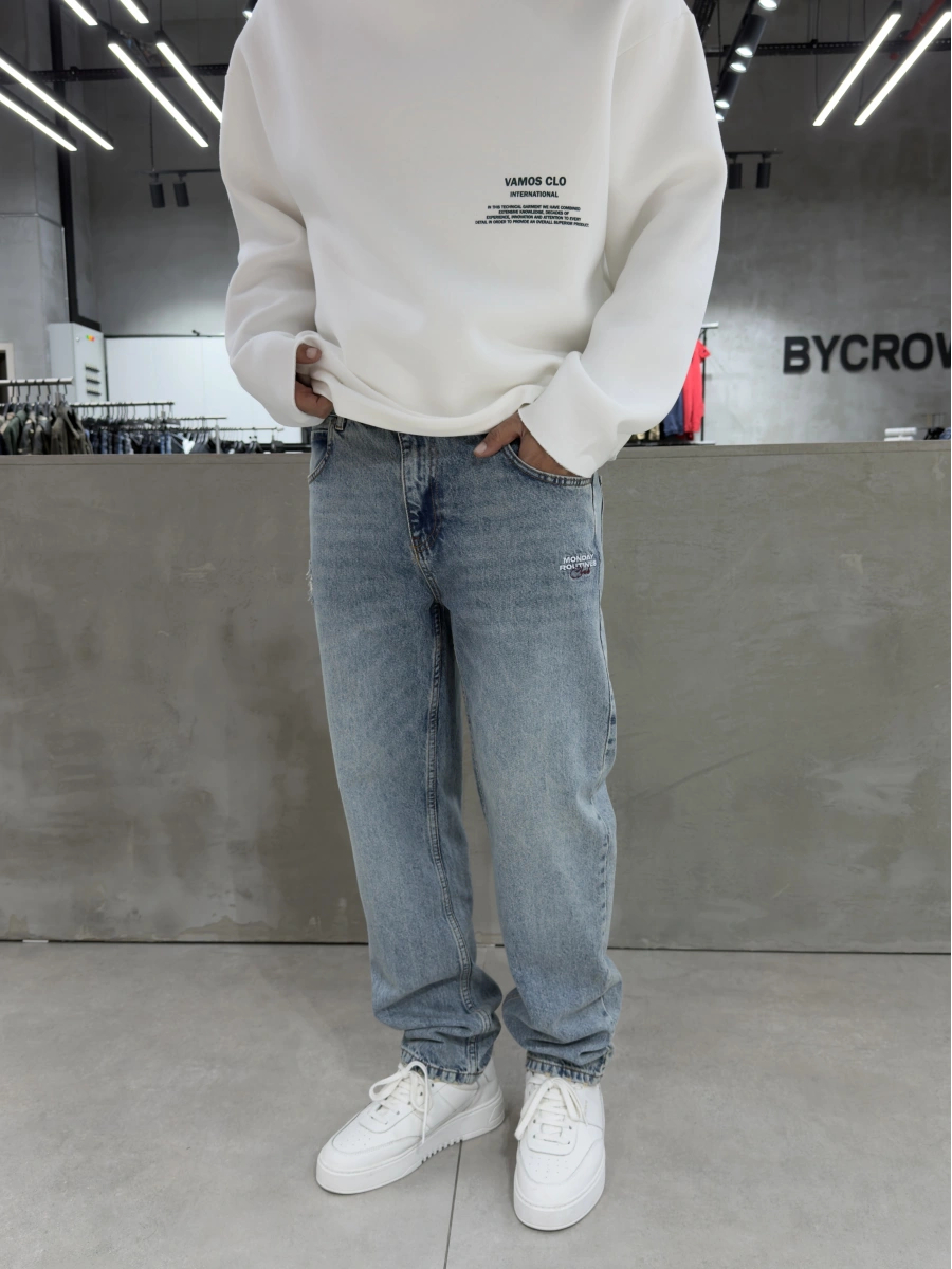 Mavi Club Straight Baggy Jean