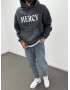 Mercy Antrasit Yıkamalı Sweatshirt