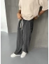 Antrasit Yıkamalı Baggy Eşofman