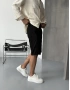 Siyah Premium Linen Şort