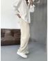 Krem Viskon Keten Baggy