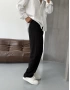 Siyah Viskon Keten Baggy