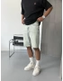 Buz Yıkamalı Bol Kalıp Denim Şort