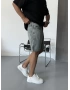 Eskitme Bol Kalıp Denim Şort