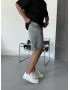 Eskitme Bol Kalıp Denim Şort