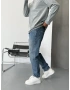 Eskitme Mavi Denim Boyfriend
