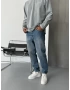 Eskitme Mavi Denim Boyfriend