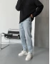 Buz Mavi Denim Boyfriend